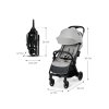 kinderkraft apino 2025 dove grey cestovni kocarek do 22kg 2