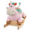 B TOYS Houpací zvířátko plyšová hračka Jednorožec Cleo pink 1