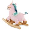 B TOYS Houpací zvířátko plyšová hračka Jednorožec Cleo pink 2