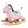 B TOYS Houpací zvířátko plyšová hračka Jednorožec Cleo pink