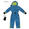 ascent detska zimni kombineza sl 3000mm vzor modra vel 80cm 12 mes 1