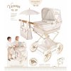 DeCuevas 82078 Skládací kočárek pro panenky REBORN se slunečníkem a doplňky Verona 1