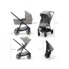 kinderkraft kocarek kombinovany 3v1 newly moonlight grey mink pro 1