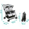 chicco ohlala twin Silver cat kocarek sourozenecky 4