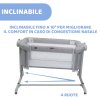 chicco postylka next2me magic evo grey mist 3