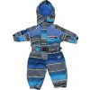 winner detska zimni kombineza sl 3000mm pruh modro seda vel 80cm