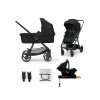 kinderkraft kocarek kombinovany 4v1 newly classic black mink pro