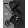 easywalker zoey pure black kocarek kombinovany 2v1 6