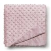 INTERBABY DEKA 80x110cm minky 00881 staroruzova