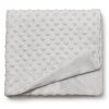 INTERBABY DEKA 80x110cm minky 00881 seda