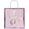 00881 interbaby deka extra mekka kulicky 80x110cm ruzova 2