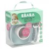 22912 2 beaba silicone meal set jidelni souprava ze silikonu 4 dilna modra 4m
