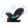 fillikid luca 360 black grey autosedacka 40 150cm 1