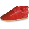 BOUMY BASIC STAR RED kožené bačkůrky tm.červené  (21/L)
