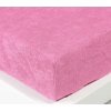 23248 6 dekor detske prosteradlo frote 70 x 140 cm 12 ruzove
