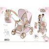 DeCuevas 81643 Skládací kočárek pro panenky 3 v 1 s přenosnou taškou DIDI 75 cm 3