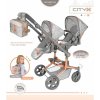 6 90877 DeCuevas Skládací kočárek pro dvojčata panenky s batůžkem CITY X 91 cm 1