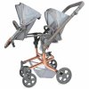 6 90877 DeCuevas Skládací kočárek pro dvojčata panenky s batůžkem CITY X 91 cm 4