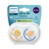 Philips AVENT Šidítko Ultra air obrázek 0-6m chlapec, 2ks-2