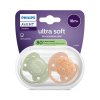 Philips AVENT Šidítko Ultrasoft Premium neutral 18+m obrázek, 2 ks2