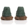 ZOPA Zimní rukavice na kočárek s kožešinou FLUFFY 2 Lake Green