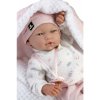 Guca 886 GALA realistická panenka miminko s měkkým látkovým tělem 38 cm 3