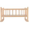 16110007 drevena kolebka pro panenky 49 x 28 x 27cm 3