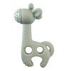 diaperchamp silikonove kousatko zirafa bite me raff light green 3m