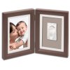 baby art dreveny ramecek pro otisk my baby touch simple brown
