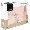 kikkaboo detska deka super soft 140x110cm hedge hugs 2