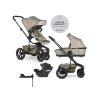 easywalker kocarek kombinovany harvey5 premium 2v1 pearl taupe lite air cybex