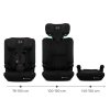 kinderkraft i comfy i size black autosedacka 76 150 cm 1