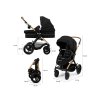 kinderkraft moov 2 xl air 3v1 black kocarek kombinovany s autosedackou 2