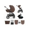 kinderkraft prime 3 velvet mocca 3v1 kocarek kombinovany autosedacka