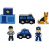 viga drevene figurky policie