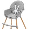 baby mix freja wooden dark grey jidelni zidlicka 2