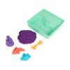 spin master kinetic sand krabice tekuteho pisku s podlozkou fialova 3