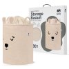 sipo kos na hracky premium boucle se snurkou 43 l bear beige 1