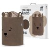 sipo kos na hracky premium boucle se snurkou 43 l bear brown 1