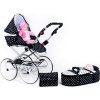 NEW BABY kocarek pro panenku Natalka černo bily 1