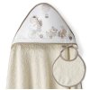 interbaby osuska frote 100x100cm zviratka bryndak kremova