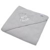 50542 new baby detska frote osuska s vysivkou 80x80cm medved