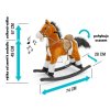 8811 Houpací koník s melodií Milly Mally Mustang světle hnědý 1