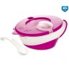 Canpol babies Miska s lžičkou 350 ml růžová