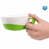 Canpol babies Miska s lžičkou 350ml zelená