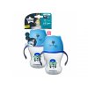 TOMMEE TIPPEE Hrnek s pítkem Soft 230ml 6m+ Blue