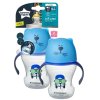 tommee tippee hrnek s pitkem soft 230ml 6m blue