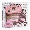 miniland sada hygienicka baby kit pink v pouzdru ruzova 2