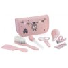 miniland sada hygienicka baby kit pink v pouzdru ruzova