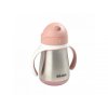 54757 2 beaba hrnek termoizolacni s brckem nerez 250ml pink